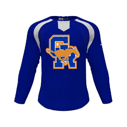 [CUS-DFW-PULL-FLC-CNK-LSL-RYL-YS-LOGO1] Pullover (Youth S, Royal)