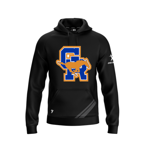 [FOLHSMBK-YXS-LOGO1] Decker Summit Hoodie (Youth XS, Black)