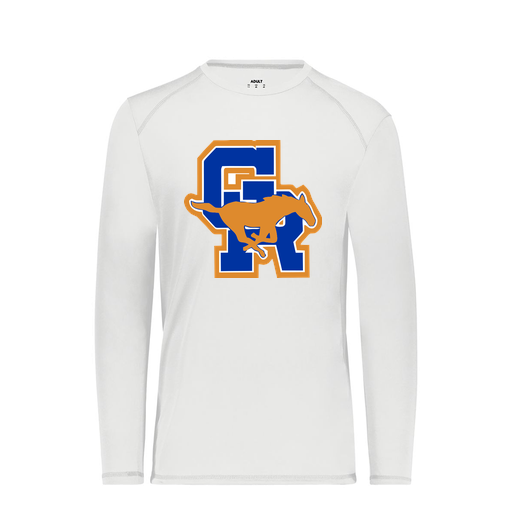 [6846.005.S-LOGO1] Youth SoftTouch Long Sleeve (Youth S, White)