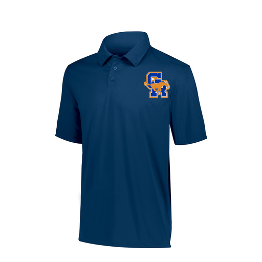 [5018.065.S-LOGO1] Youth Vital Polo (Youth S, Navy)
