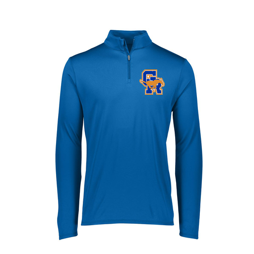 [FTLQFLRY-FAXS-LOGO1] Decker Women's Flex-Lite 1/4 Zip Shirt (Female Adult XS, Royal)