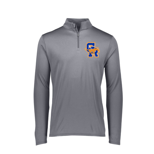 [FTLQFLGY-FAXS-LOGO1] Decker Women's Flex-Lite 1/4 Zip Shirt (Female Adult XS, Gray)