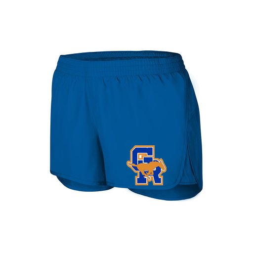 [2430.060.XS-LOGO1] Women's Performance Shorts (Female Adult XS, Royal)
