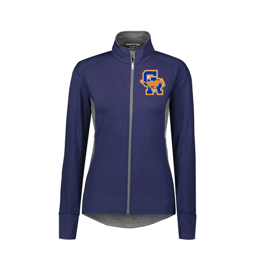 [371263.H71.S-LOGO1] Girls FreeForm Jacket (Female Youth S, Navy)