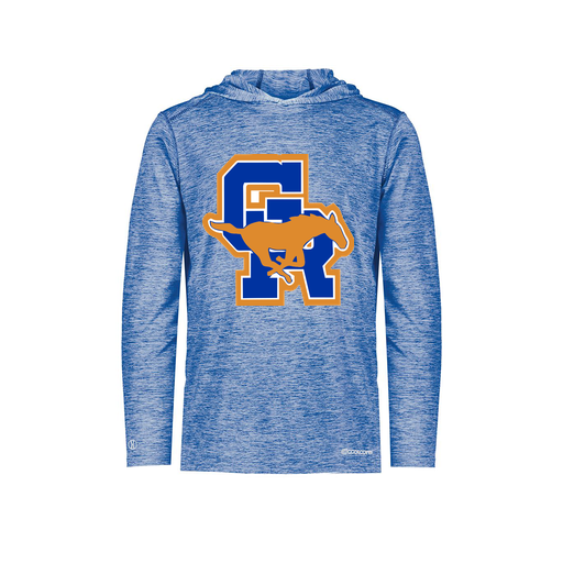 [FOLHCGRY-AS-LOGO1] Decker Men's Charge Hoodie (Adult S, Royal)