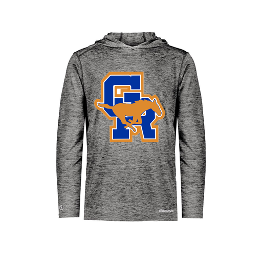 [FOLHCGBK-YS-LOGO1] Decker Youth Charge Hoodie (Youth S, Black)