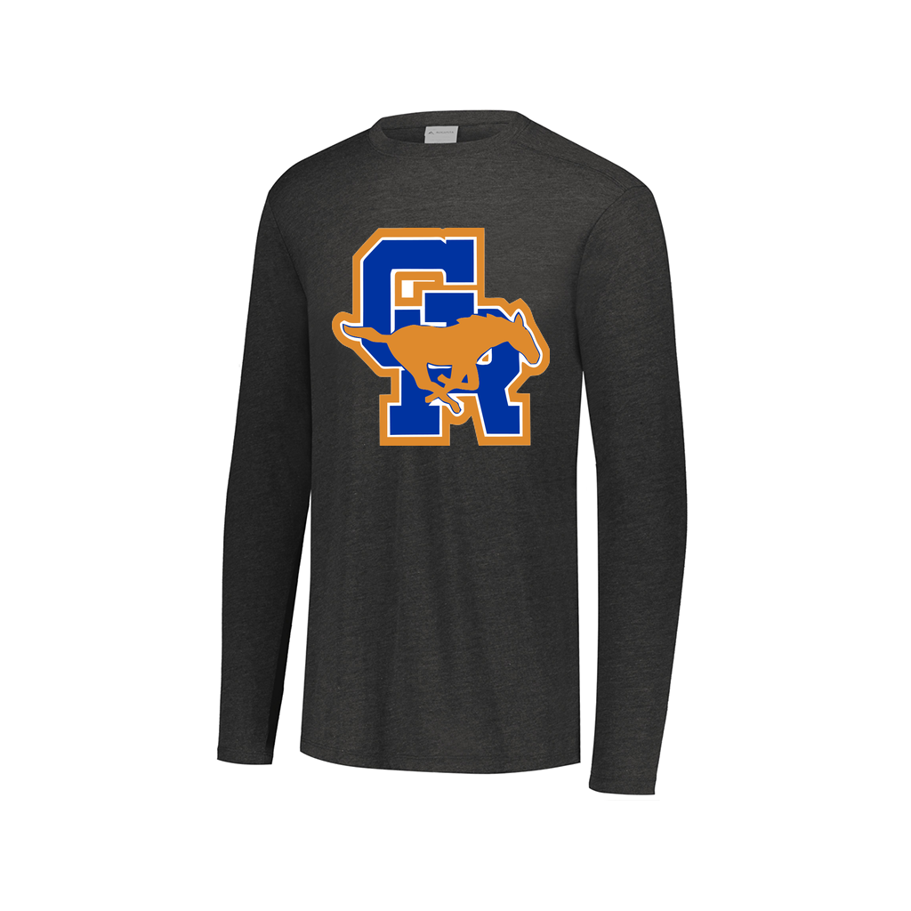 Decker Men's Tri-Blend T-Shirt - Long Sleeve