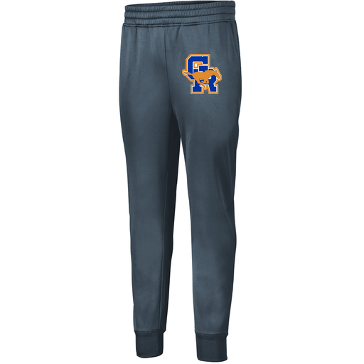 [5566.059.XS-LOGO1] Men's PERFORMANCE FLEECE JOGGER (Adult XS, Gray)