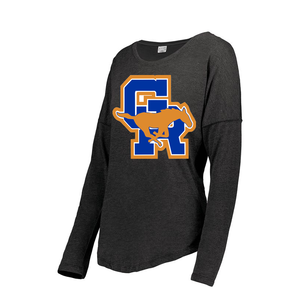 Decker Women's Tri-Blend T-Shirt - Long Sleeve